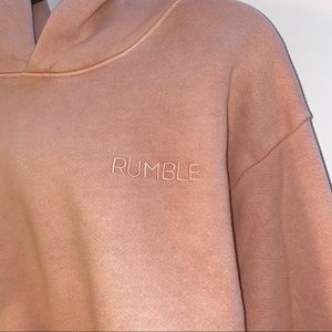 Rumble cropped sweatshirt